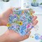 100 Pcs Natural Flower Stickers - Waterproof PVC Botanical Decals - Assorted Rose, Daisy, Lavender, and Sunflower Stickers for Scrapbooking, Journals, and Water Bottles